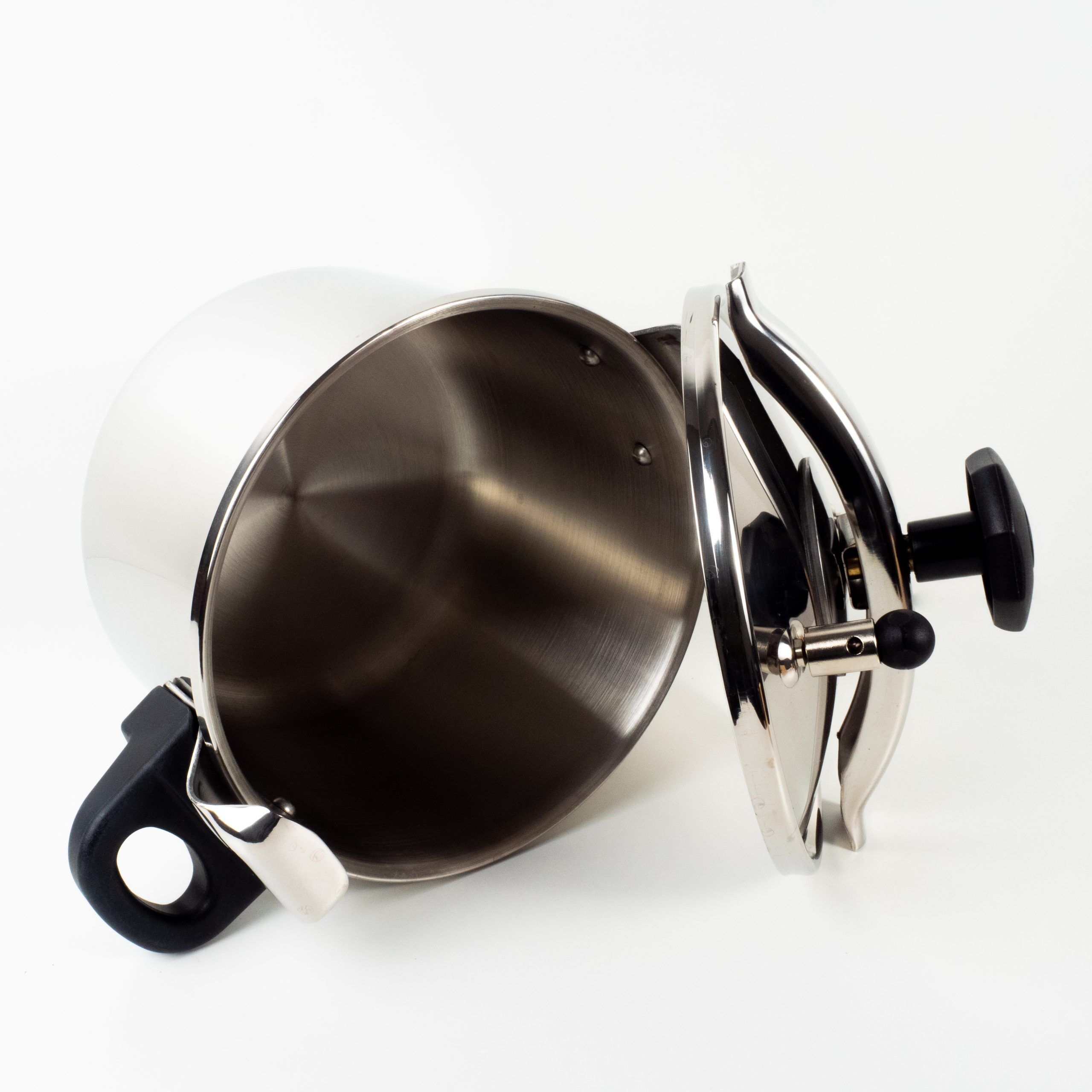 Panela Pressão Evinox 12l - Inox - 24,50 cm - Image 2